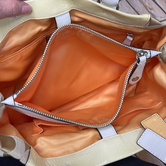 👜Coach Madison Op Art Sateen Carryall - Picture 13 of 16